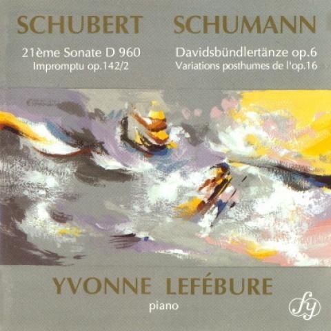 Schubert: 21ème Sonata D 960; Impromptu op.142/2 / Schumann: Davidsbündlertänze op.6; Variations pos