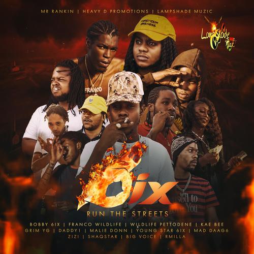 6ix Run The Streets (feat. Daddy1, Franco Wildlife, Grim YG, Shaqstar, Big Voice, Mad Daag6, Zizi, Wildlife Pettodene, Kae Bee, Malie Donn, Young Star 6ixx, Rmilla & Bobby 6ix) [Explicit]