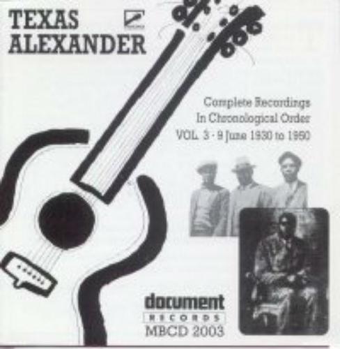 Texas Alexander Vol. 3 (1930-1950)