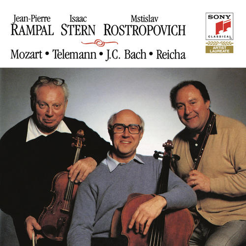 Flute Music by Mozart, Telemann, J.C. Bach & Rostropovich