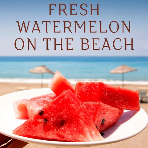 Fresh Watermelon on the Beach