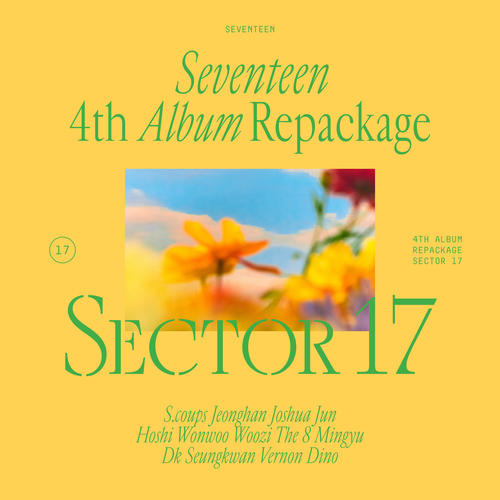 Seventeen的专辑SEVENTEEN 4th Album Repackage 'SECTOR 17'，SEVENTEEN 4th