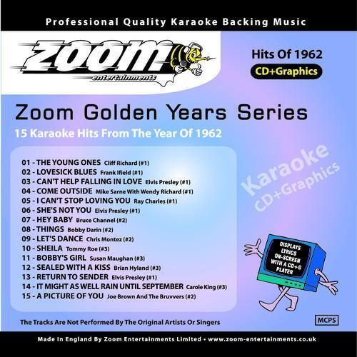 Zoom Karaoke Golden Years 1962