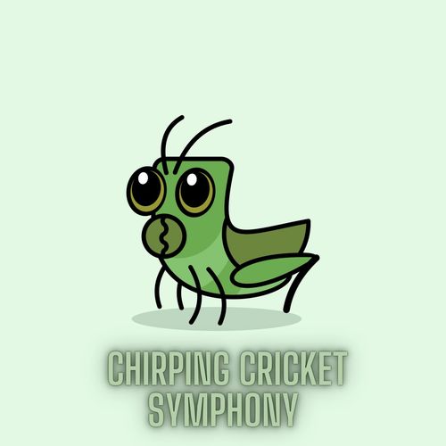 Chirping Cricket Symphony: Serene Nature Melodies - Relaxation, Sleep