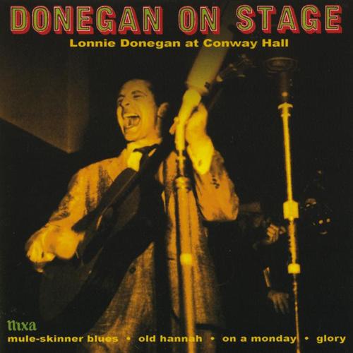 Donegan On Stage-Lonnie Donegan At Conway Hall