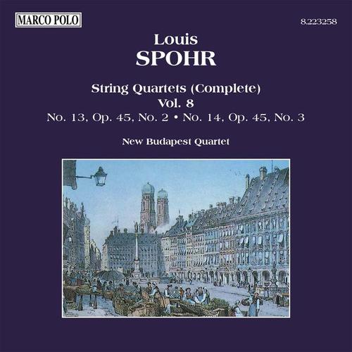 SPOHR, L.: String Quartets (Complete) , Vol. 8 - Nos. 13 and 14 (New Budapest Quartet)