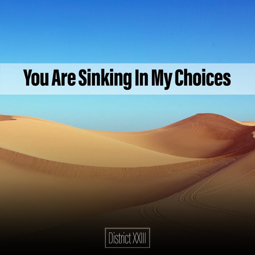 You Are Sinking In My Choices District XXIII