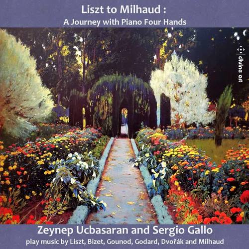 Liszt to Milhaud: A Journey with Piano 4 Hands