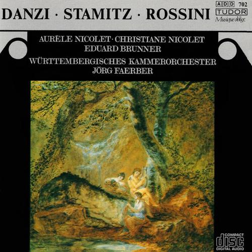 STAMITZ, A.: Concerto for 2 Flutes / DANZI: F.: Sinfonia Concertante, Op. 41 (C. and A. Nicolet, Brunner, Württemberg Chamber Orchestra, Faerber)