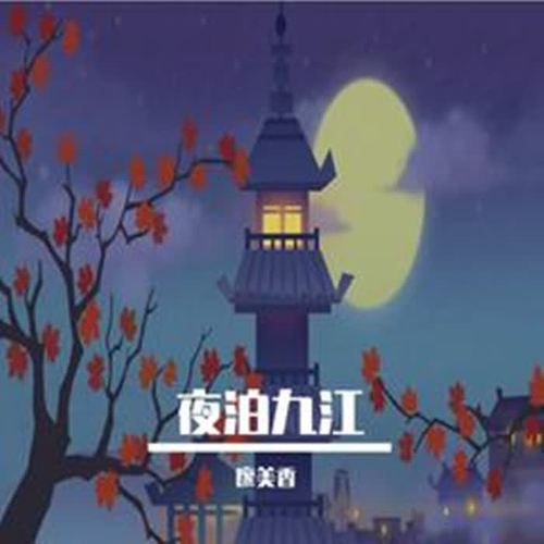 夜泊九江