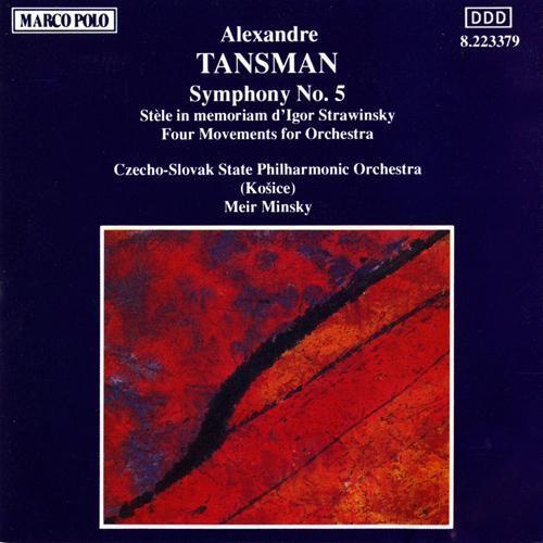 TANSMAN: Symphony No. 5 / Four Movements