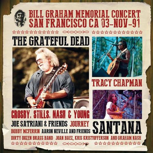 Bill Graham Memorial Concert, San Francisco CA (3 Nov '91)