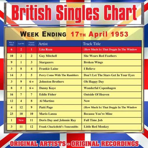 British Singles Chart - Week Ending 17 April 1953