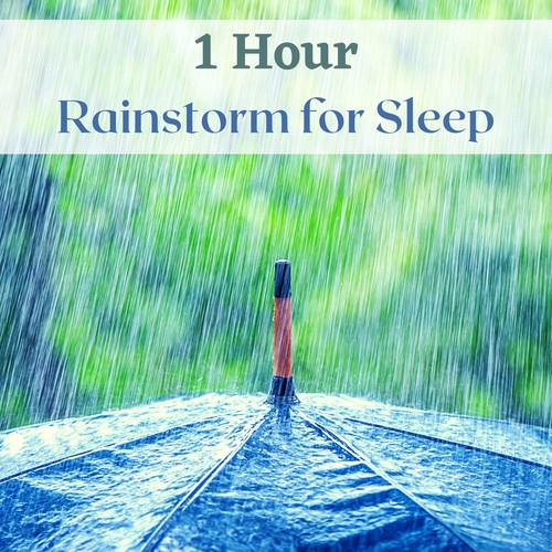 1 Hour Rainstorm for Sleep - The Most Soothing Sounds of Nature