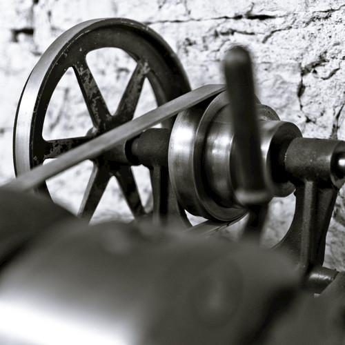 Vintage Train Wheel Lathe - Single