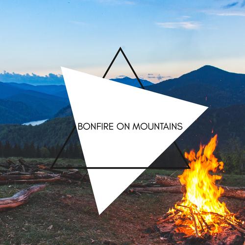 Bonfire on Mountains