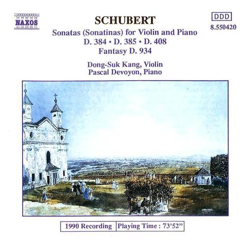 SCHUBERT, F.: Violin Sonatas (Sonatinas) [Dong-Suk Kang, Devoyon]