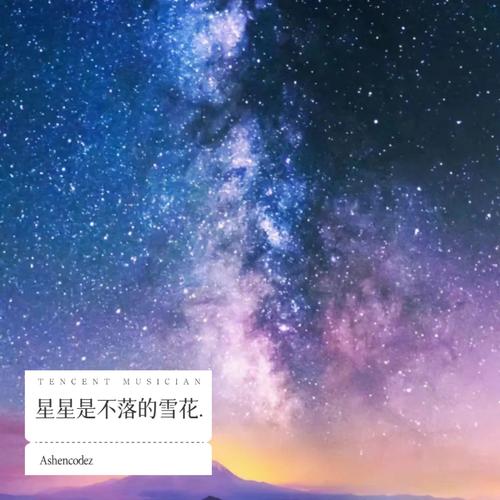 星 星 是 不 落 的 雪 花.