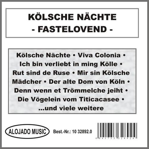 Kölsche Nächte - Fastelovend