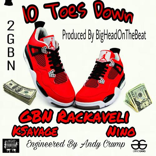 10 Toes Down (feat. N!NO & K Savage) [Explicit]