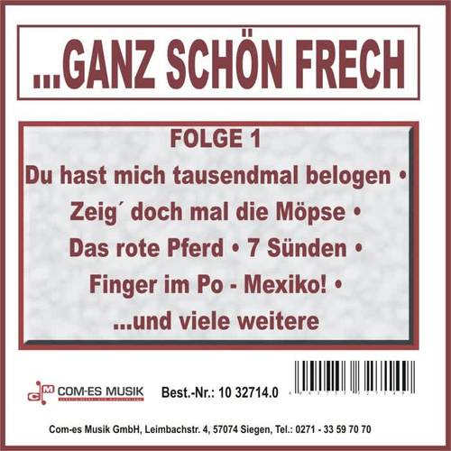 ...Ganz schön frech, Folge 1