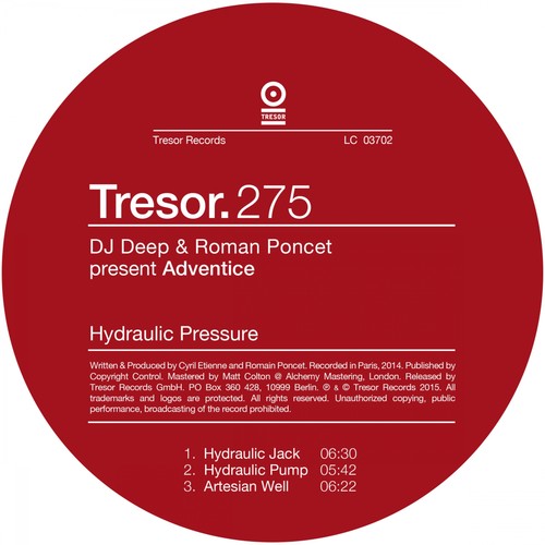 Dj Deep & Roman Poncet Present Adventice: Hydraulic Pressure