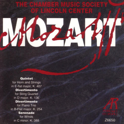 Mozart: Quintet K.407 / Divertimento K.136 / Divertimento K.254 / Serenade K.388