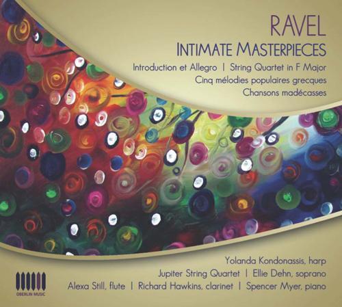 RAVEL, M.: String Quartet in F Major / Chansons madecasses / 5 Melodies populaires grecques (Intimate Masterpieces) [Kondonassis, Dehn]