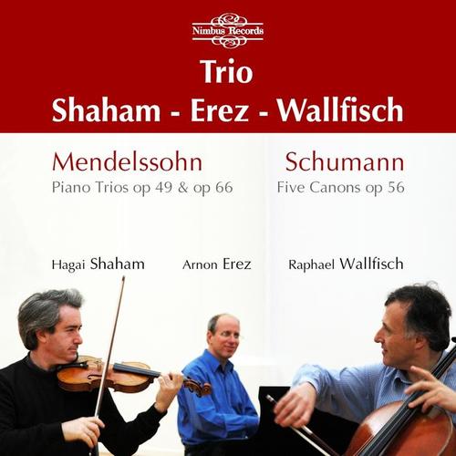 Mendelssohn: Piano Trios, Op. 49 & Op. 66 - Schumann: Five Canons, Op. 56