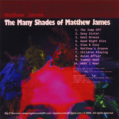 many shades of matthew james