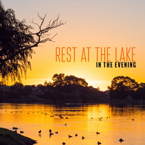 Rest at the Lake in the Evening