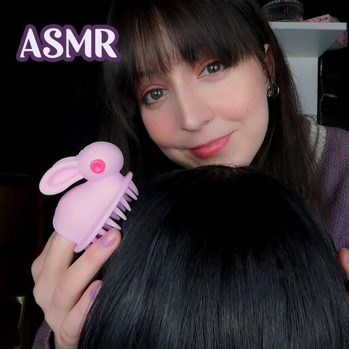 Asmr Masaje Capilar y Cepillado de Cabello para Ayudarte a Dormir (Soft Spoken)