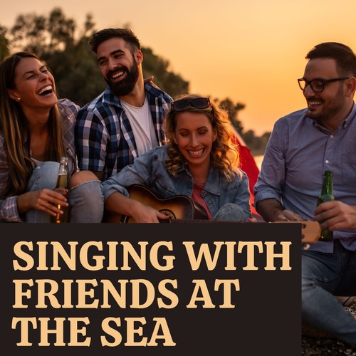 Singing with Friends at the Sea