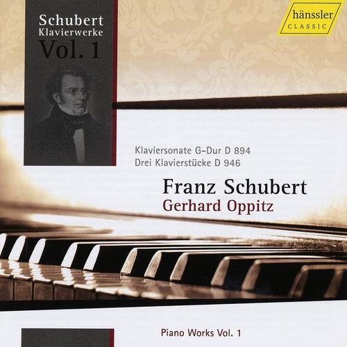 SCHUBERT, F.: Piano Works, Vol.  1 (Oppitz) - Piano Sonata No. 18, D. 894 / 3 Klavierstucke, D. 946