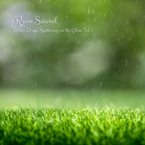 Rain Sound: Water Drops Spattering on the Glass Vol. 1