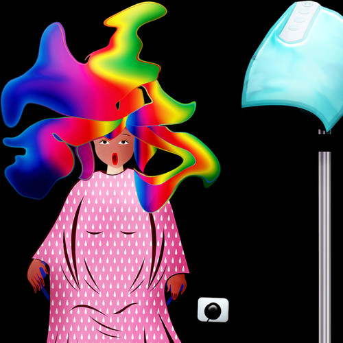 Relaxing Hair Dryer Sound Step II (Baby Sleep Sound, Concentrate, Focus)
