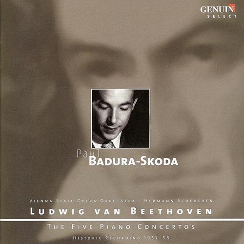 BEETHOVEN, L. van: Piano Concertos Nos. 1-5 (Badura-Skoda, Vienna State Opera Orchestra, Scherchen) [1951-1958]