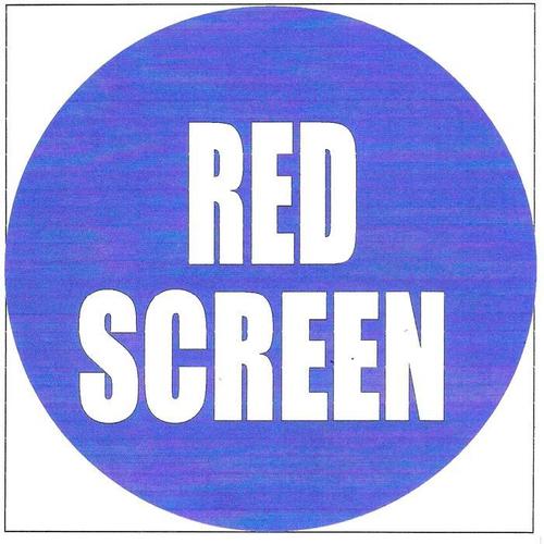 Red screen