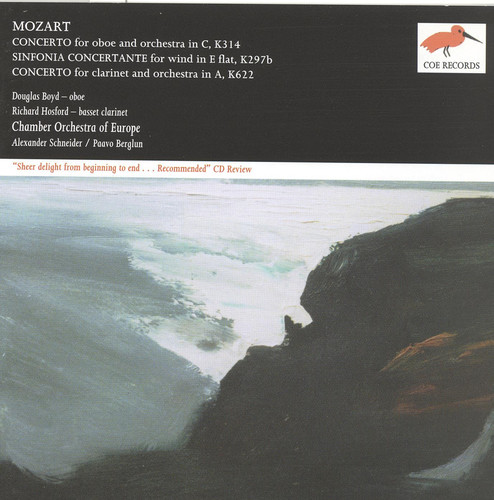 Mozart: Oboe Concerto in C; Sinfonia Concertante in E flat; Clarinet Concerto in A