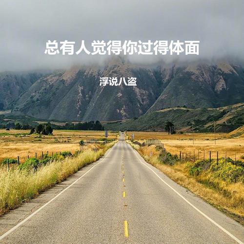 总有人觉得你过得体面