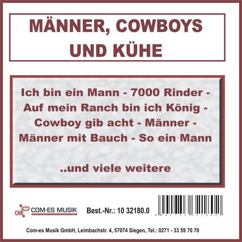 Männer, Cowboys und Kühe