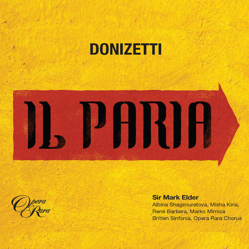 Donizetti: Il Paria, Act 1: 