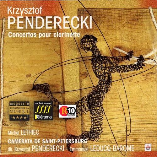 Penderecki : Concertos pour clarinette