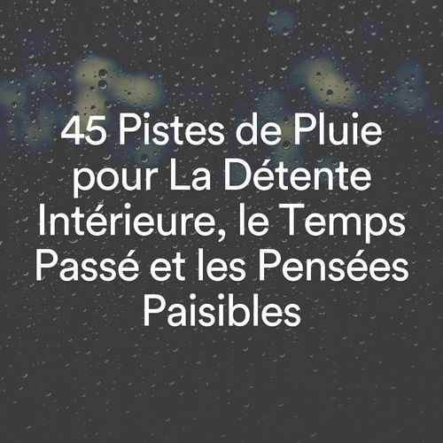 45 Pistes de Pluie pour La Détente Intérieure, le Temps Passé et les Pensées Paisibles