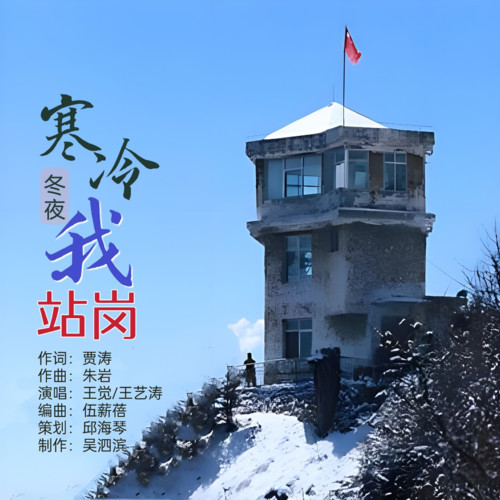 寒冷冬夜我站岗