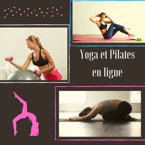 Yoga et pilates en ligne: Fitness en ligne, musique soft lounge pour s'entraîner à la maison pendant la quarantaine