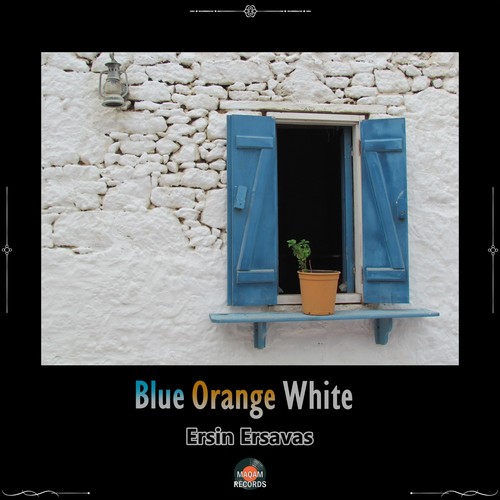 Blue Orange White