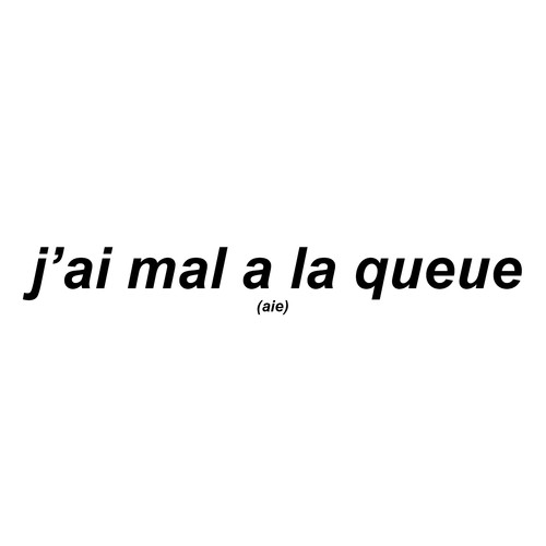 J'ai Mal A La Queue (Explicit)