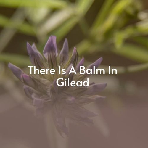 There Is a Balm In Gilead