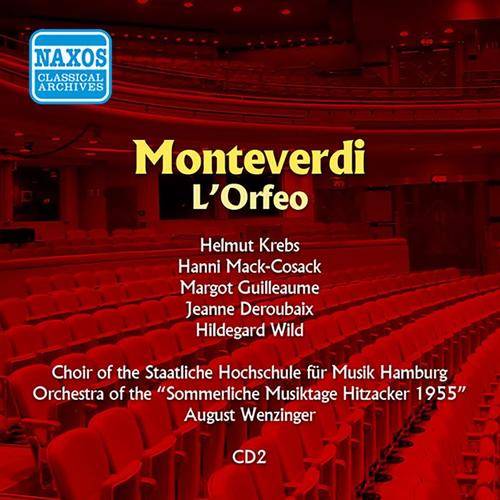 MONTEVERDI: Orfeo (L') [Krebs, Mack-Cosack] [1955]